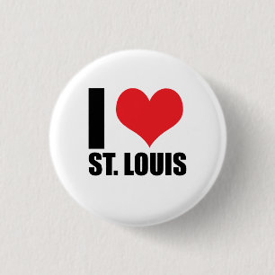 I Liebe St. Louis Button