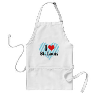 I Liebe St. Louis Schürze