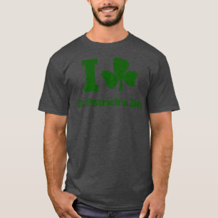 I LIEBE ST PATRICK DAY grün T-Shirt