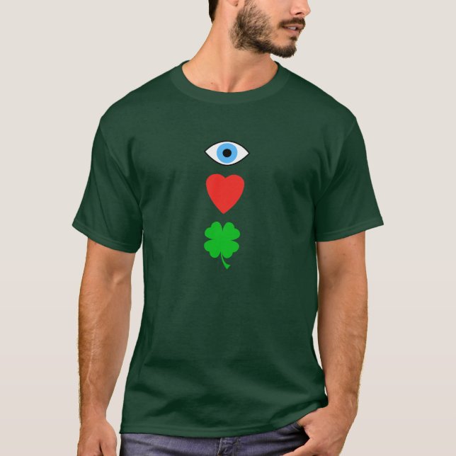 I Liebe St. Patrick's Day T-Shirt (Vorderseite)