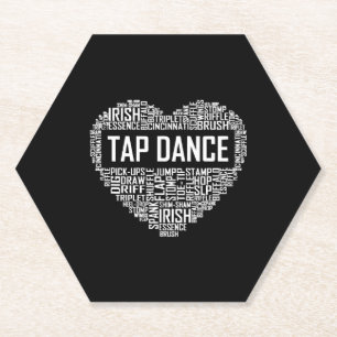 I Liebe Stach Dance Dog Lover Dancer Geschenke für Untersetzer