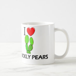 I Liebe-stachelige Birnen Kaffeetasse