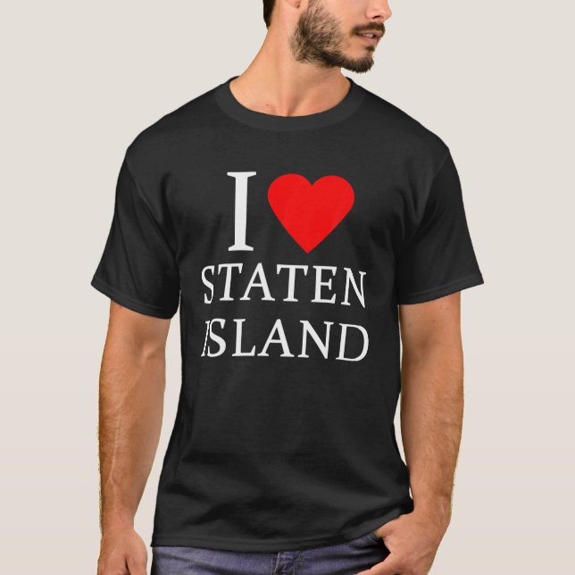 I Liebe Staten Island T-Shirt (Vorderseite)