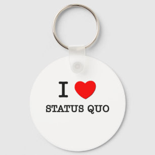 I Liebe Status Quo Schlüsselanhänger