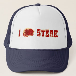 I Liebe-Steak Truckerkappe