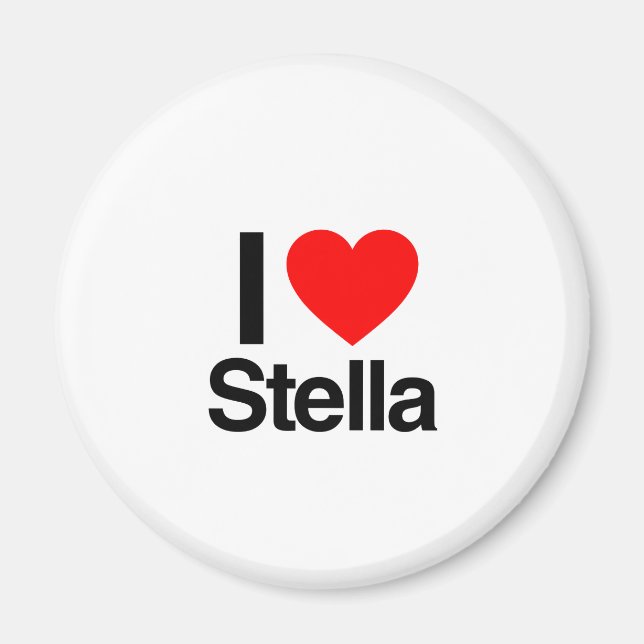 i Liebe stella Magnet (Vorne)
