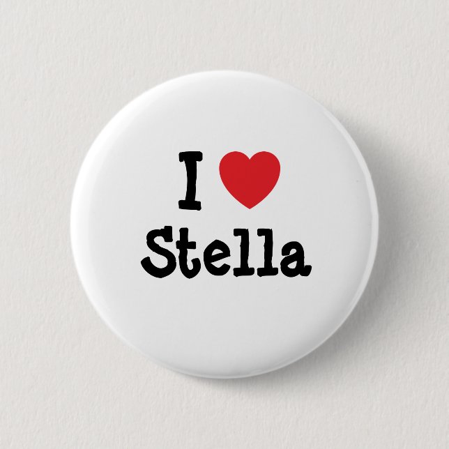 I Liebe Stella T - Shirt Button (Vorderseite)