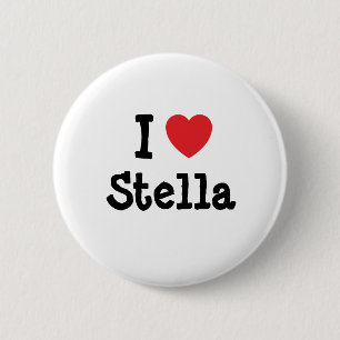 I Liebe Stella T - Shirt Button