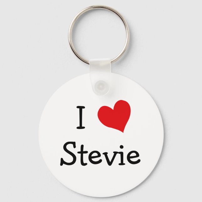 I Liebe Stevie Schlüsselanhänger (Vorderseite)