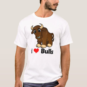 I Liebe-Stiere T-Shirt