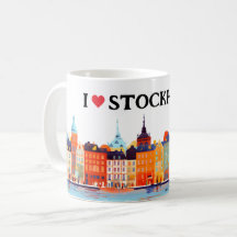 I Liebe Stockholm Malerei | Reisen | Kaffee