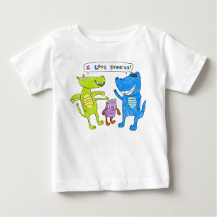"I Liebe Stories" Rudy & Rocky Toddler Shirt