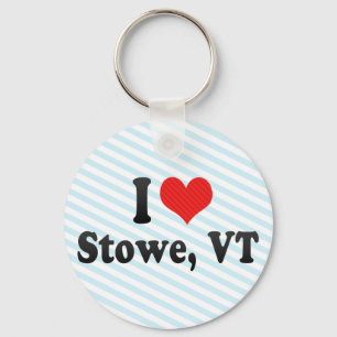 I Liebe Stowe, VT Schlüsselanhänger