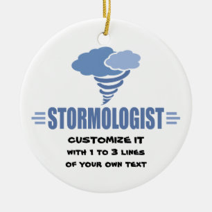 I Liebe Sturme Keramik Ornament
