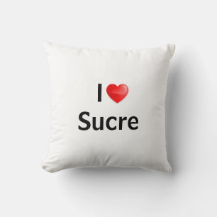 I Liebe Sucre Kissen