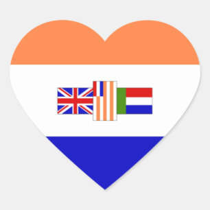 I Liebe Südafrika Herz-Aufkleber