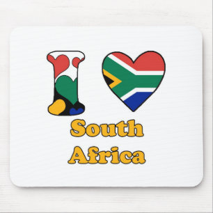 I Liebe Südafrika Mousepad