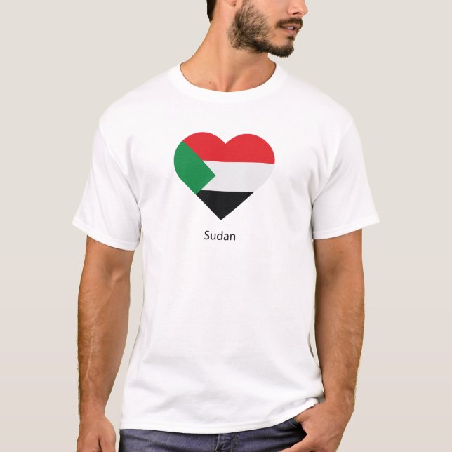 I Liebe Sudan T-Shirt (Vorderseite)