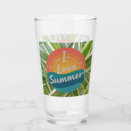 I Liebe Summer Glas