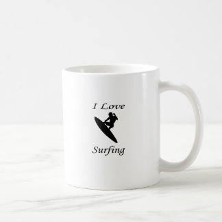 I Liebe Surfen Kaffeetasse
