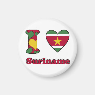 I Liebe Suriname Magnet