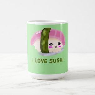 I Liebe Sushi Funny Phrases Kaffeetasse