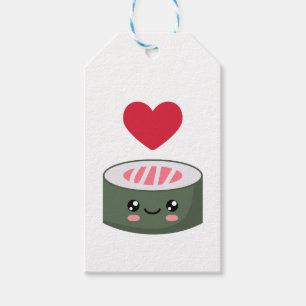 I Liebe Sushi Geschenkanhänger