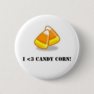 I Liebe-Süßigkeits-Mais! Button