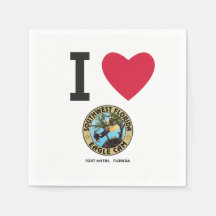 I Liebe SWFL Eagle Cam Napkins
