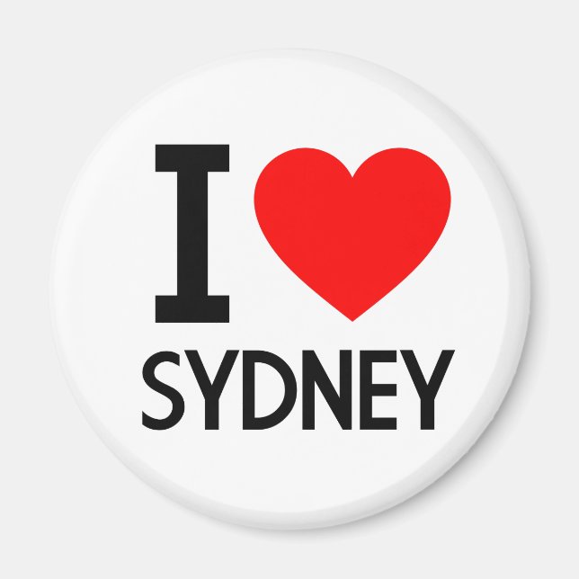 I Liebe Sydney Magnet (Vorne)