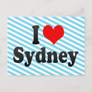 I Liebe Sydney Postkarte