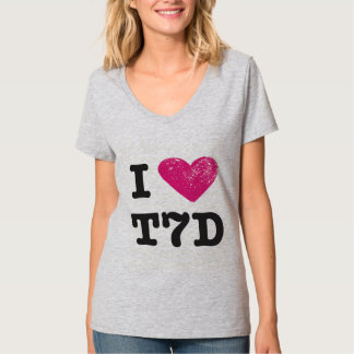 I Liebe T7D Fußball-Shirt T-Shirt