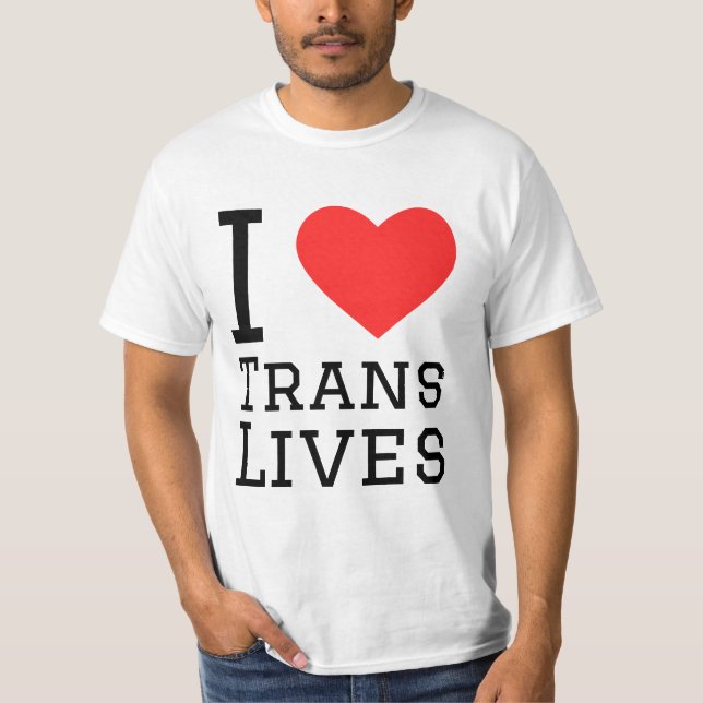 I LIEBE T-Shirt (Vorderseite)