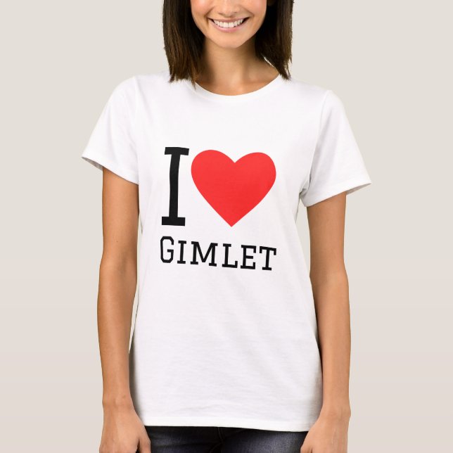I LIEBE T-Shirt (Vorderseite)