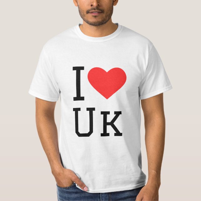 I LIEBE T-Shirt (Vorderseite)