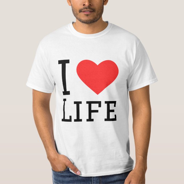 I LIEBE T-Shirt (Vorderseite)