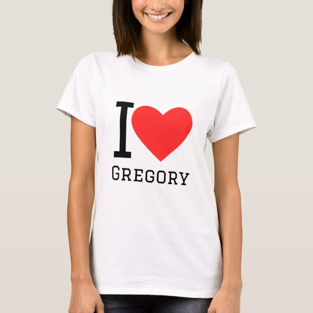 I LIEBE T-Shirt (Vorderseite)