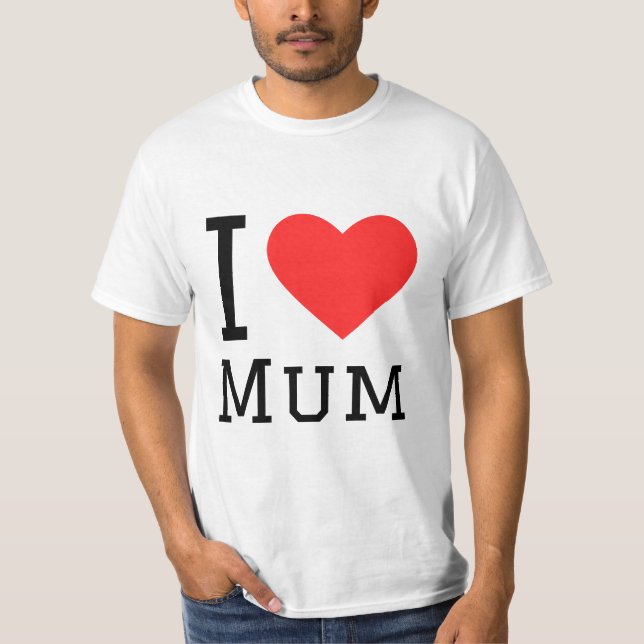 I LIEBE T-Shirt (Vorderseite)