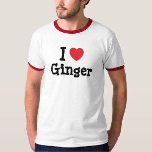I Liebe T - Shirt Ginger