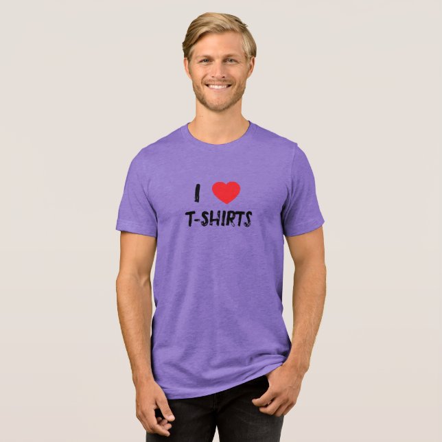 I LIEBE T - SHIRT T - SHIRT (Vorderseite voll)