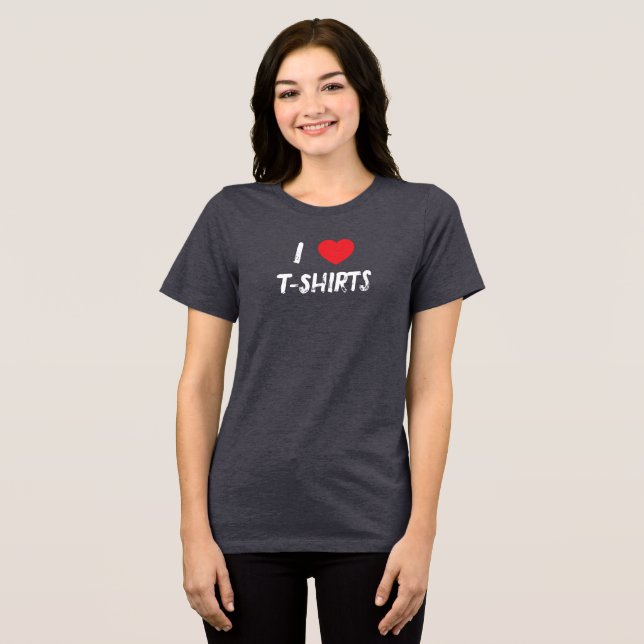 I LIEBE T - SHIRT T - SHIRT (Vorderseite voll)