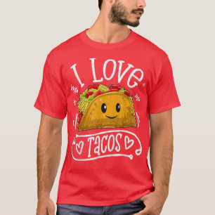 I Liebe Tacos Cinco De Mayo Taco Lover 4840 T-Shirt