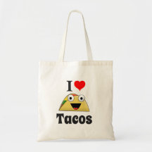 I Liebe Tacos Tote Tasche