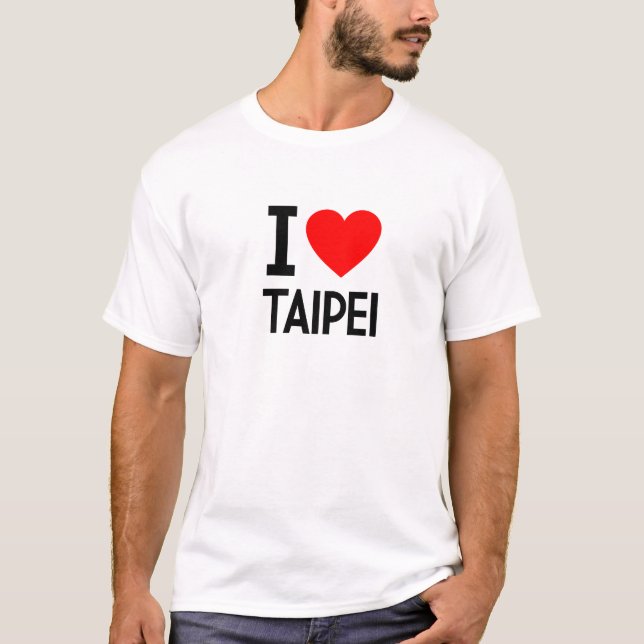I Liebe Taipei T-Shirt (Vorderseite)