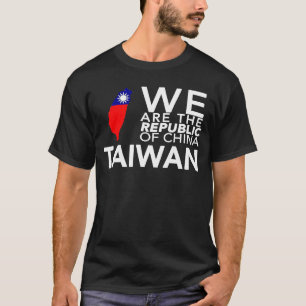 I Liebe Taiwan Flag Taiwan Taiwan Pride ROC Taip T-Shirt