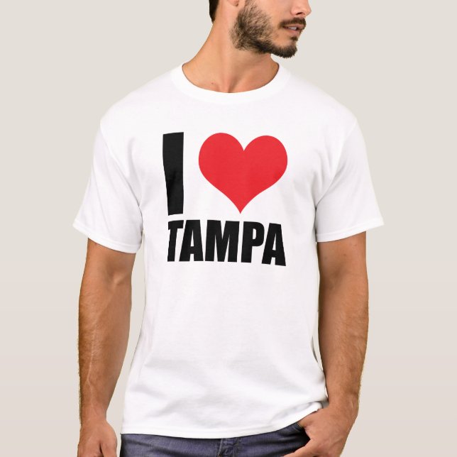 I Liebe Tampa T-Shirt (Vorderseite)