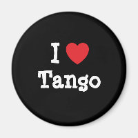 I Liebe Tango Herz Brauch personalisiert