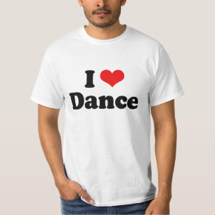 I Liebe-Tanz-T-Shirt T-Shirt