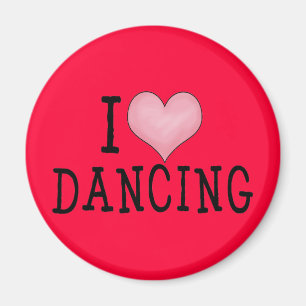 I Liebe-Tanzen Magnet