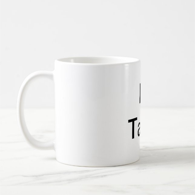 I Liebe Tarija Kaffeetasse (Links)